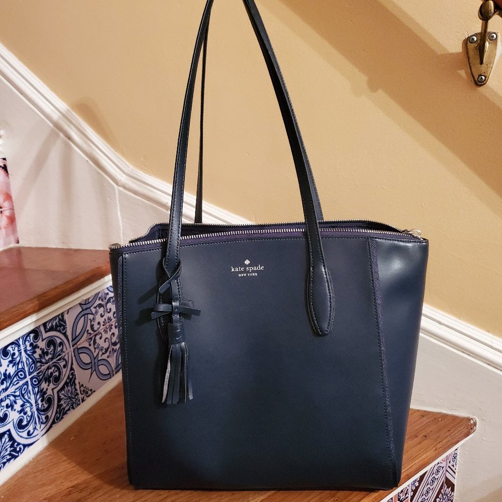 Kate Spade Kali Tote, Navy
